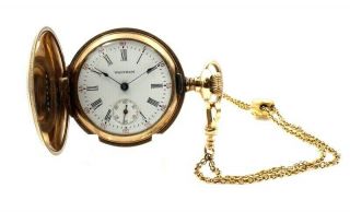 Antique Waltham Model 1900 " Lady Waltham " Size 0s 16j Pocket Watch - Nr 5062 - 2