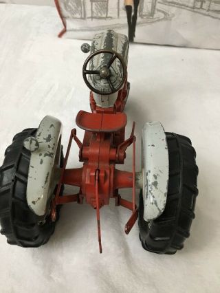 Vintage Collectible Cast Iron Hubley Ford Tractor 4