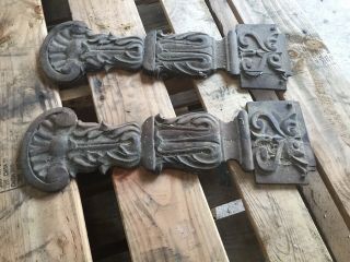 Two Victorian Sofa Carvings