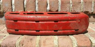 Antique Marx Motor Transit Pressed Steel Red Truck Trailer All 6