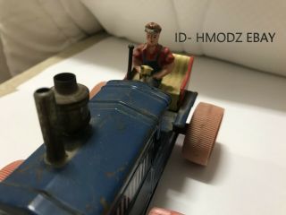 RARE GAMA TIN TOY TRACTORS MADE IN GERMANY US ZONE X2 4