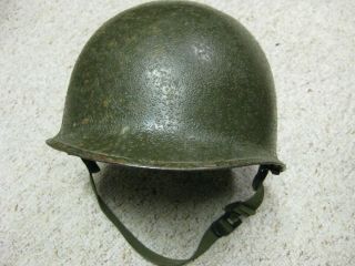 Vietnam War Era U.  S.  Army Usmc Marine Corps Helmet And Liner
