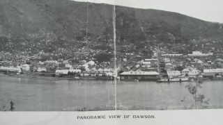 Dawson Yukon Territory Panoramic View Print Photograph - Gold Rush Town