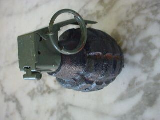 Vintage inert practice dummy Pineapple Hand Grenade US Army USMC 3