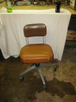 Vintage Cole Steel Industrial Office Desk Chairs