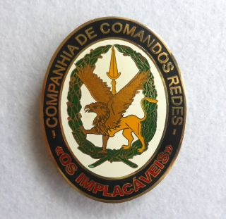 Portuguese Military Army Companhia De Comandos Redes “os ImplacÁveis” Badge