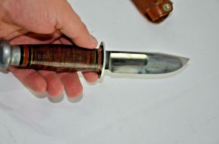 A,  WWII US Fighting Knife Kinfolks Pilot Survival Army USN Bowie Hunting 3