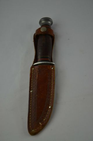 A,  WWII US Fighting Knife Kinfolks Pilot Survival Army USN Bowie Hunting 6