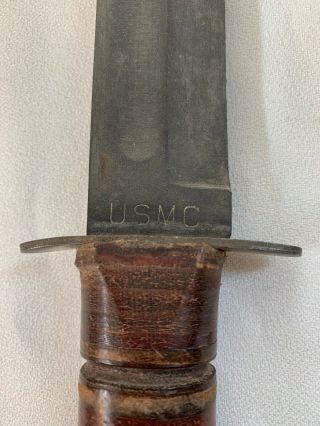 WWII MK2 KA - BAR USMC UTILITY KNIFE 3