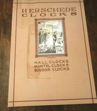 1991 Herschede Clocks Book From The American Clock And Watch Museum Inc.