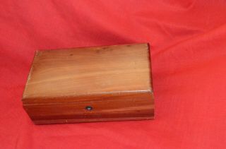 Miniature Lane Cedar Chest Jewelry Box From Whitcomb 