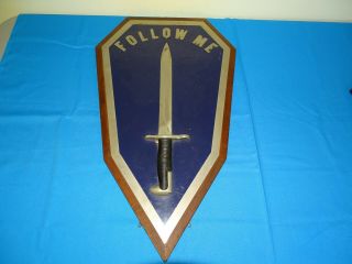 Vietnam War Era Plaque,  Follow Me Infantry School (20)