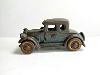 Sm A.  C.  Williams Cast Iron Ford Model A Coupe Toy Car 1920s 30s