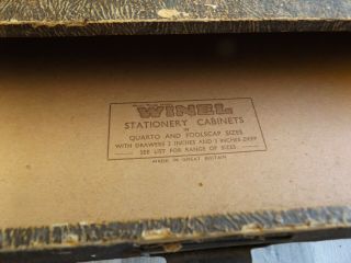 Vintage Winel Stationery Cabinet Drawer Filing Storage 3
