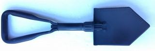 Us Army Entrenching Tool Tri - Fold Folding Ames Shovel W Pouch