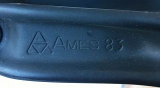 US Army Entrenching Tool Tri - Fold Folding Ames Shovel w Pouch 7