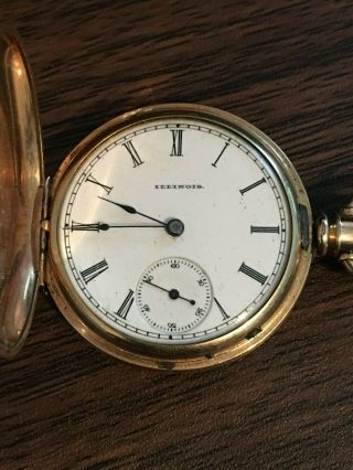 1885 Illinois Model 1 Grade 131 - 4s,  11j Pocket Watch In Dueber Hunter Case