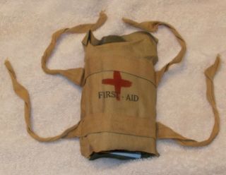 Rare Ww2 Us Army Paratrooper 1st Aid Pouch