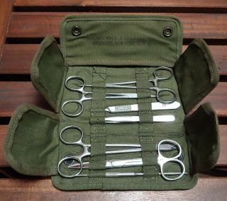Surgical Instrument Kit Minor Surgery Us 1947 - 1974 Korea Vietnam 9 - 577 - 650