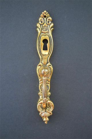Antique Solid Brass Wardrobe Handle Door Pull Cabinet Handle Keyhole Ge4