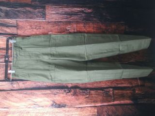 Vintage Army Og 107 Pant 100 Cotton Nwt Size 26x31