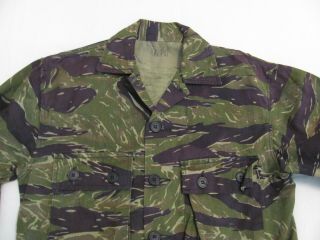 Vietnam US Army & ARVN TDD tiger stripe jacket N2B - EXP - 2P camo shirt A - M,  TO78 3