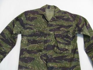 Vietnam US Army & ARVN TDD tiger stripe jacket N2B - EXP - 2P camo shirt A - M,  TO78 4