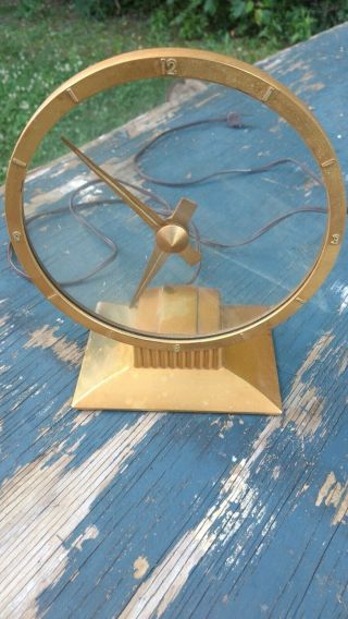 Vintage Jefferson Golden Hour Electric Mystery Clock - Parts