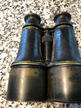 Antique Civil War Era French Binoculars A.  Bardou Paris 4