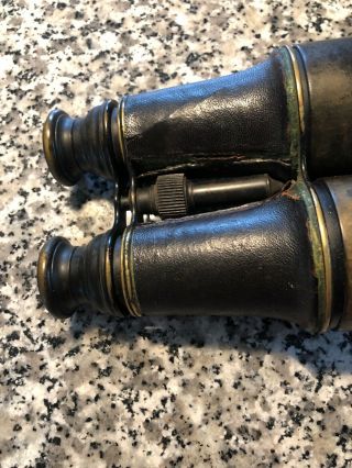 Antique Civil War Era French Binoculars A.  Bardou Paris 7