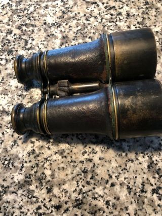 Antique Civil War Era French Binoculars A.  Bardou Paris 8