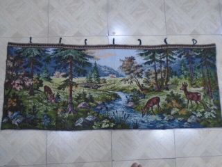 12 Vintage Wall Hanging Tapestry 143 X 57 Cm