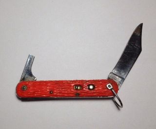 Schrade Walden USAF SURVIVAL KNIFE MC - 1 AS - IS Parts 2