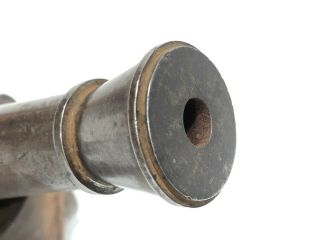 Civil War Black Powder Signal Cannon Model Trench Art Folk Revolutionary Brass 11