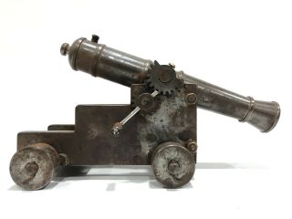 Civil War Black Powder Signal Cannon Model Trench Art Folk Revolutionary Brass 2