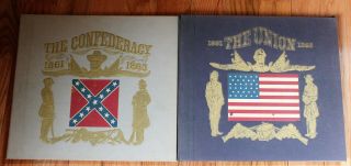 Lp Record/book Set The Union & The Confederacy 1861 1865 Civil War Columbia Rec