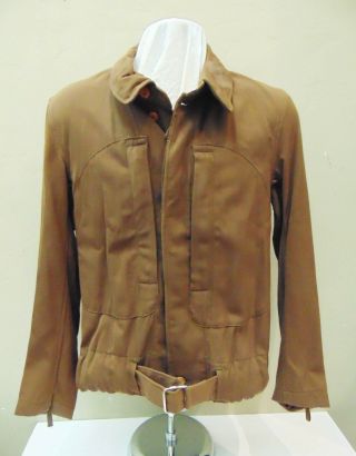 Wwii Vintage Japanese Pilot Flight Suit Top,  Jacket,  Coat,  Wool Gabardine.  Japan
