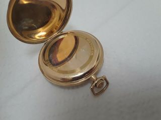 old pocket watch E.  Howard 17 J temperature 3 positions 2