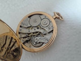 old pocket watch E.  Howard 17 J temperature 3 positions 4