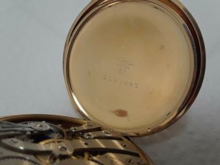 old pocket watch E.  Howard 17 J temperature 3 positions 5