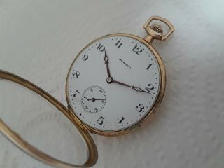 old pocket watch E.  Howard 17 J temperature 3 positions 7