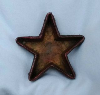 Antique Copper Star Mine Piece Ingot Quincy Calumet C&h Hancock Michigan 1 Lb