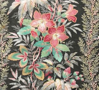 Fragment Mid 19th Century French Linen Cotton Indienne 159