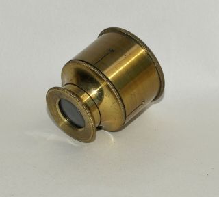 Hand held live box for brass microscope. 2