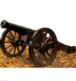 Us Civil War Cannon Gun Lifesize Cardboard Standup Standee Cutout Poster Figure