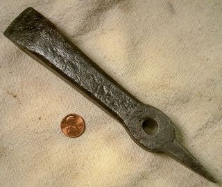 Early Hand Forged Denglestock Pa Dutch Scythe Sharpening Anvil