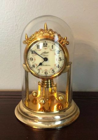 Vintage Schmid Schlenker West Germany 6 " Tall Domed Clock