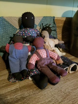 Primitive Black Dolls