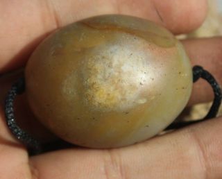 Afghan Onyx 500,  Years Old Agate Sulemani Ancient big Eye Beads Size 4.  1 3.  2 cm 2