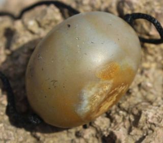 Afghan Onyx 500,  Years Old Agate Sulemani Ancient big Eye Beads Size 4.  1 3.  2 cm 3